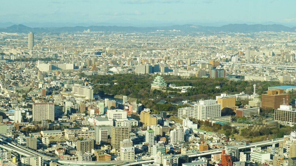 名古屋市の全景（防犯カメラ愛知）